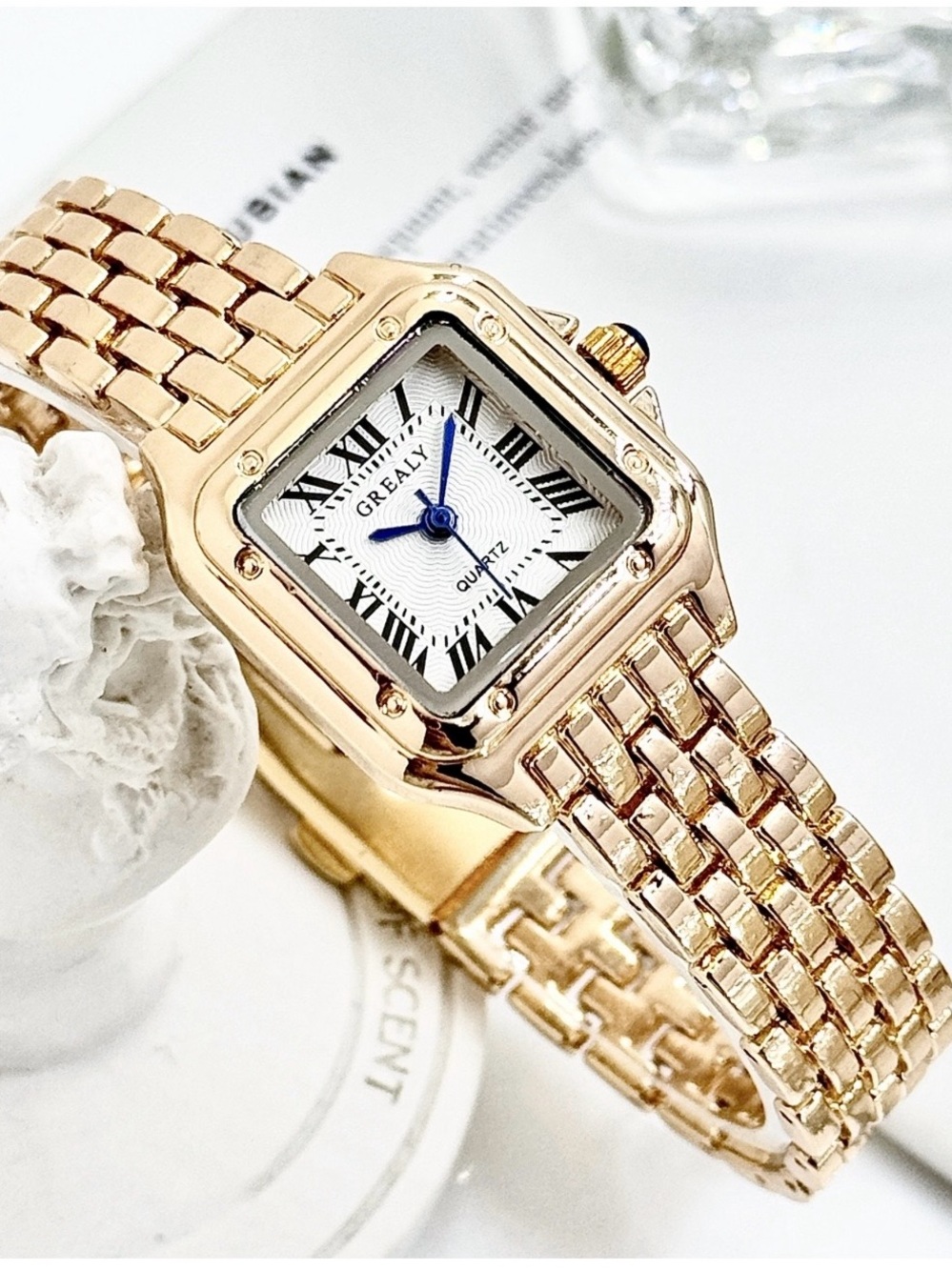 Gold Vintage Luxury Watch